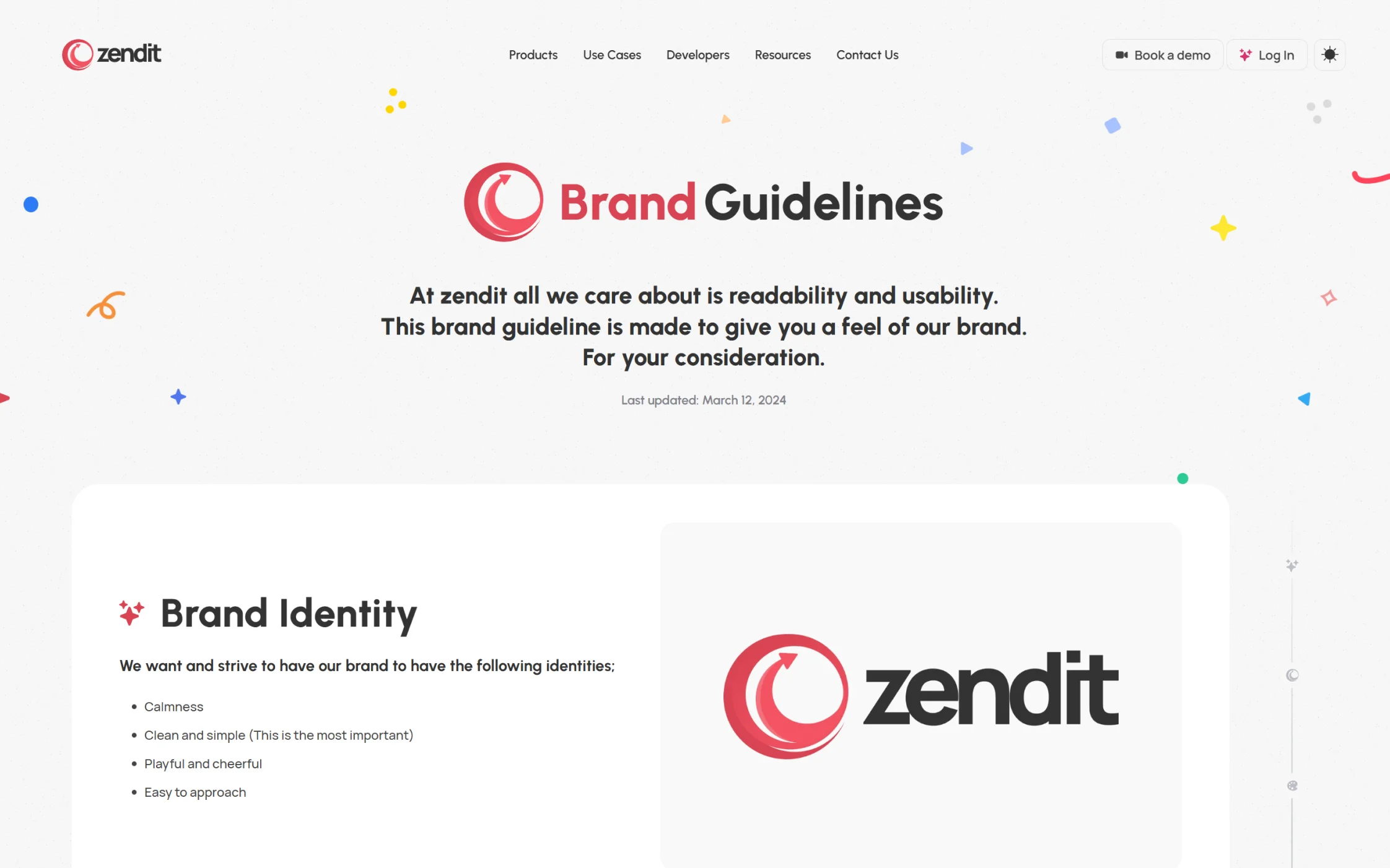 zendit brand guidelines and identity direction